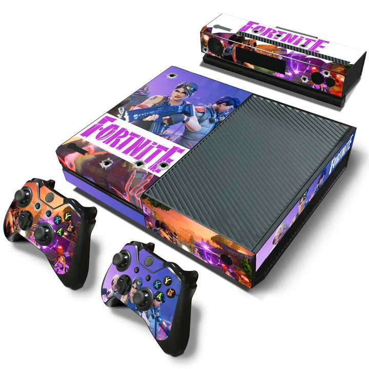 Fortnite Game Sticker Vinyl para Microsoft Xbox One Controller Skins para Xbox One Gamepad Cubierta para Xbox One PVC Protector