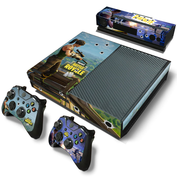 Fortnite Game Sticker Vinyl para Microsoft Xbox One Controller Skins para Xbox One Gamepad Cubierta para Xbox One PVC Protector