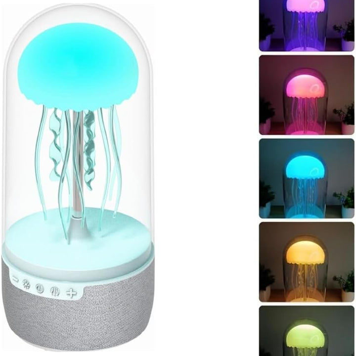 Altavoz LED de medusas que cambian de color