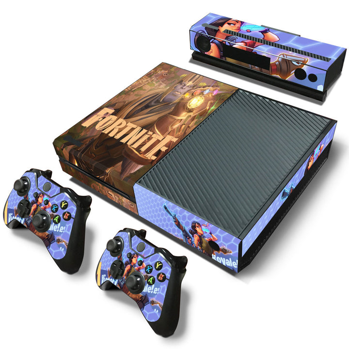 Fortnite Game Sticker Vinyl para Microsoft Xbox One Controller Skins para Xbox One Gamepad Cubierta para Xbox One PVC Protector